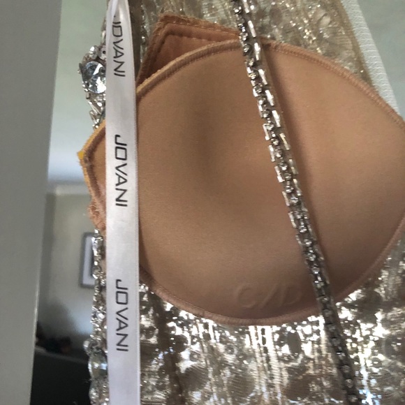 Jovani Size 2 beaded gown - Picture 5 of 6